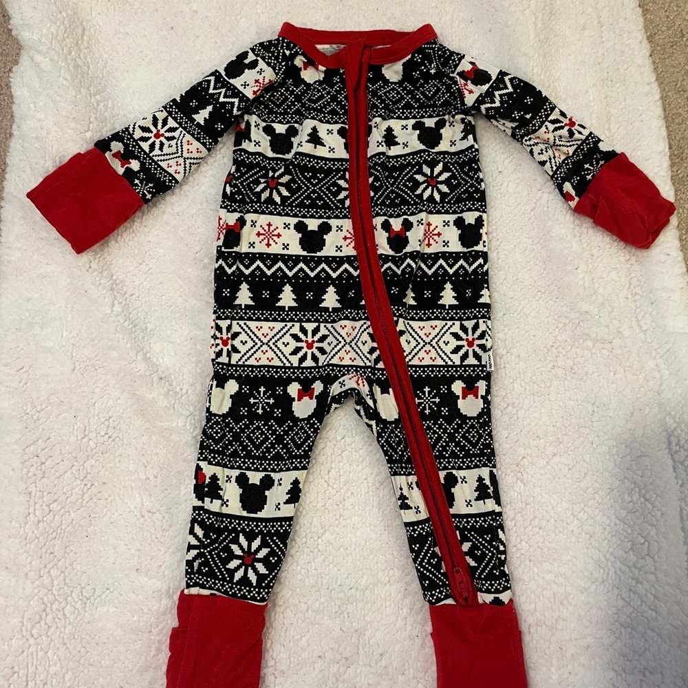 Little Sleepies Mickey fair isle